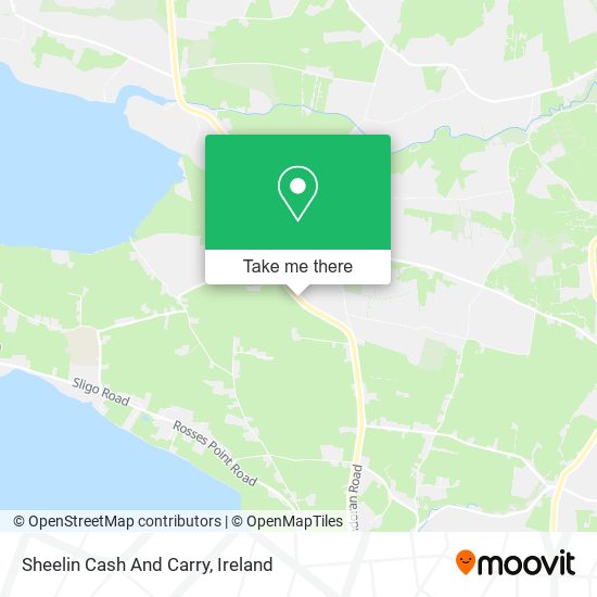 Sheelin Cash And Carry map