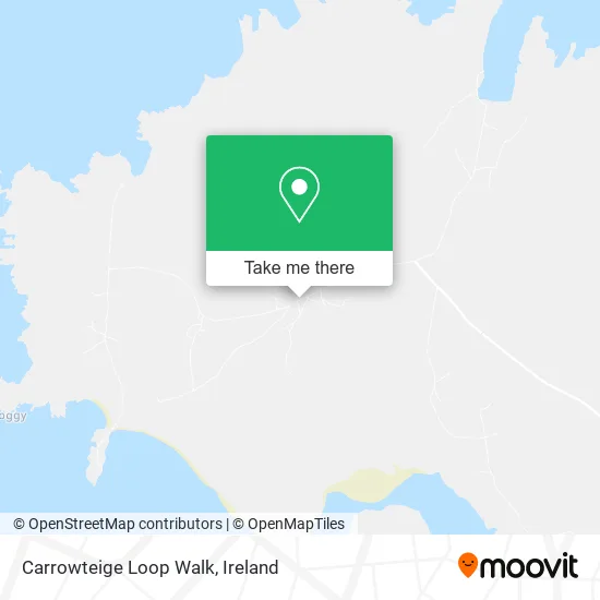 Carrowteige Loop Walk map