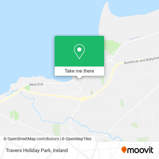 Travers Holiday Park map