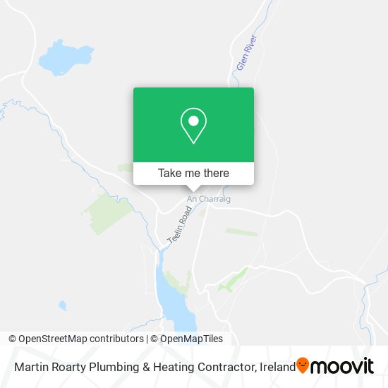 Martin Roarty Plumbing & Heating Contractor map