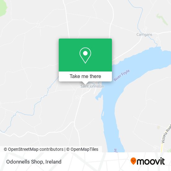 Odonnells Shop map