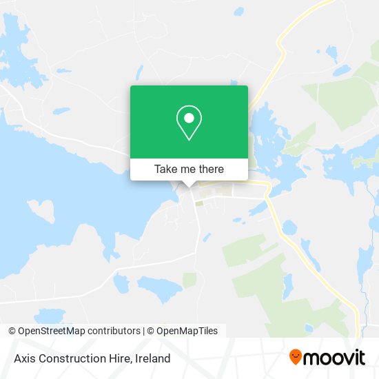 Axis Construction Hire map