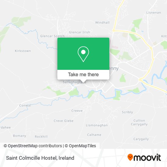 Saint Colmcille Hostel map