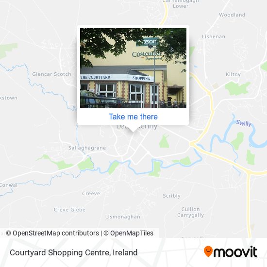 Courtyard Shopping Centre map