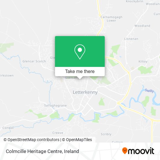 Colmcille Heritage Centre map