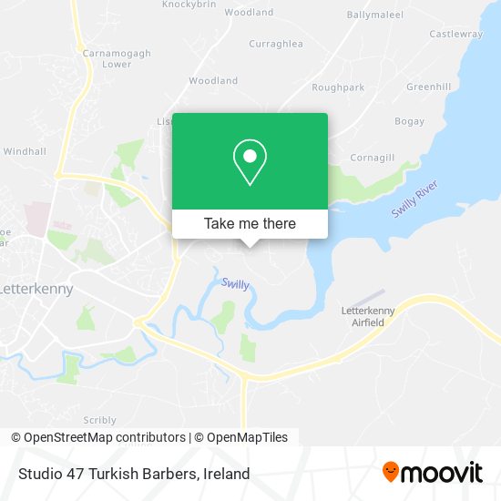 Studio 47 Turkish Barbers map