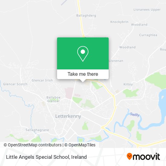 Little Angels Special School map