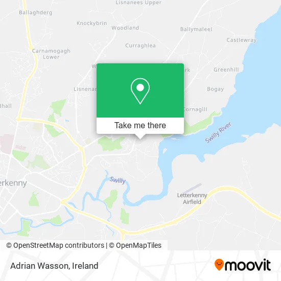 Adrian Wasson map