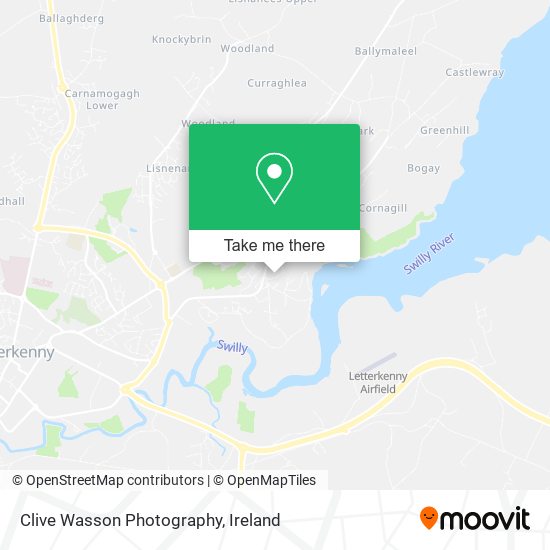 Clive Wasson Photography map