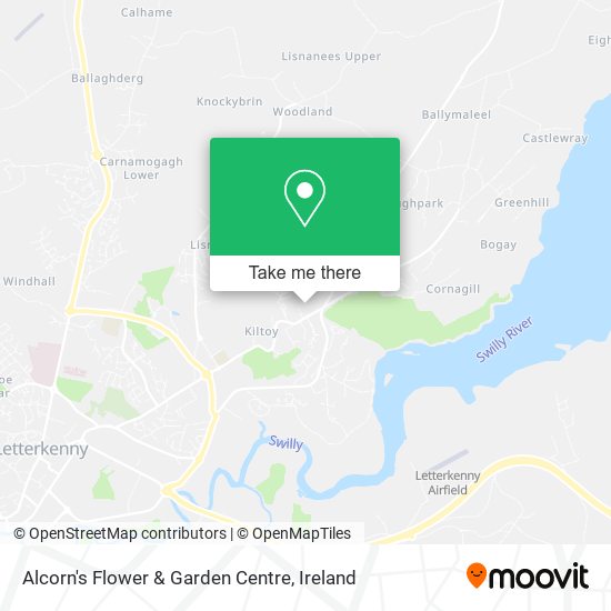 Alcorn's Flower & Garden Centre map