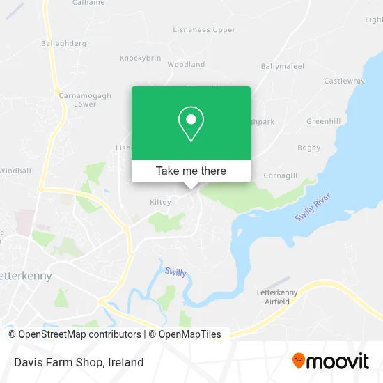 Davis Farm Shop map