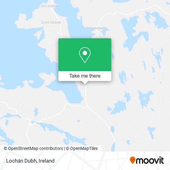 Lochán Dubh map
