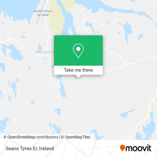 Seans Tyres Er map