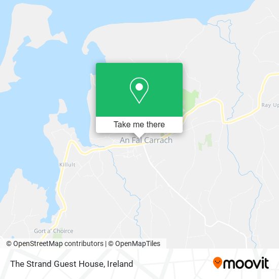 The Strand Guest House map