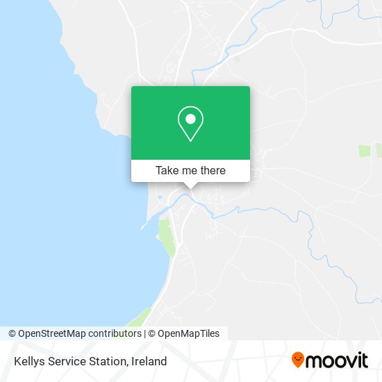 Kellys Service Station map