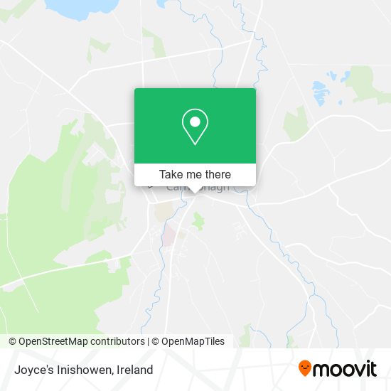 Joyce's Inishowen map