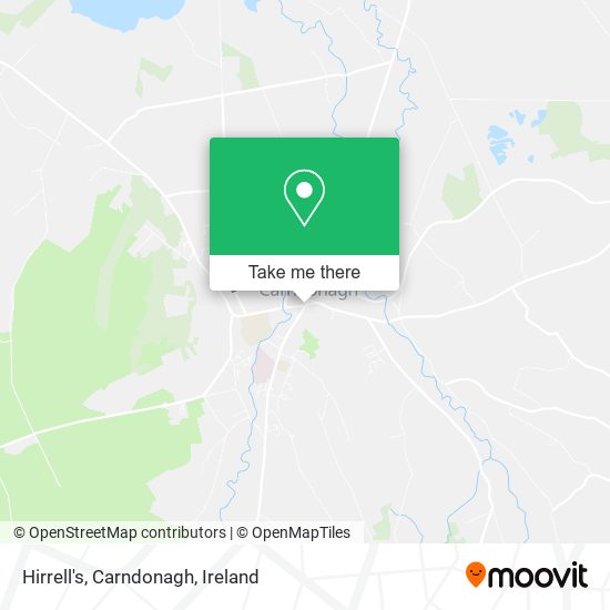 Hirrell's, Carndonagh map