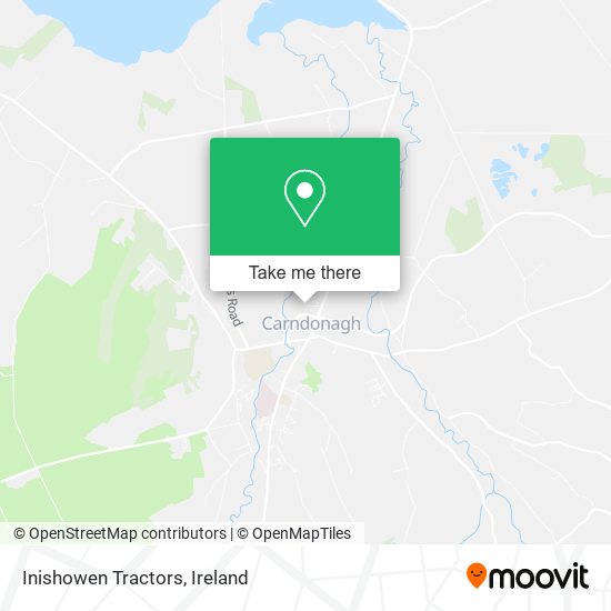 Inishowen Tractors map