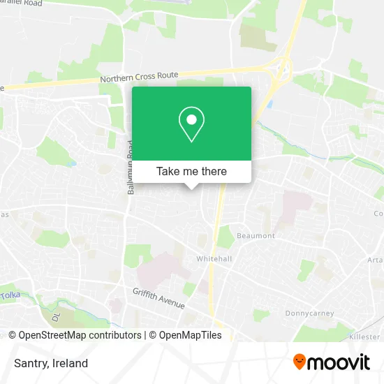 Santry map