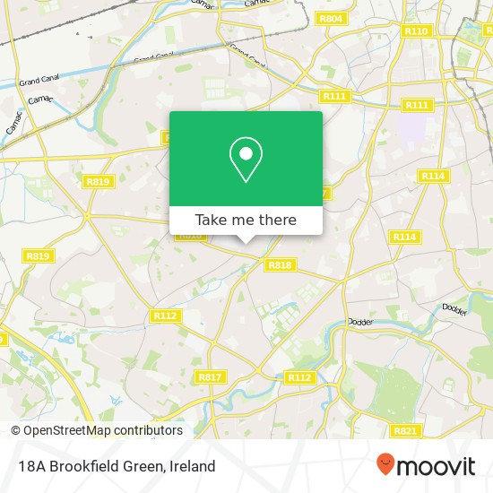 18A Brookfield Green map
