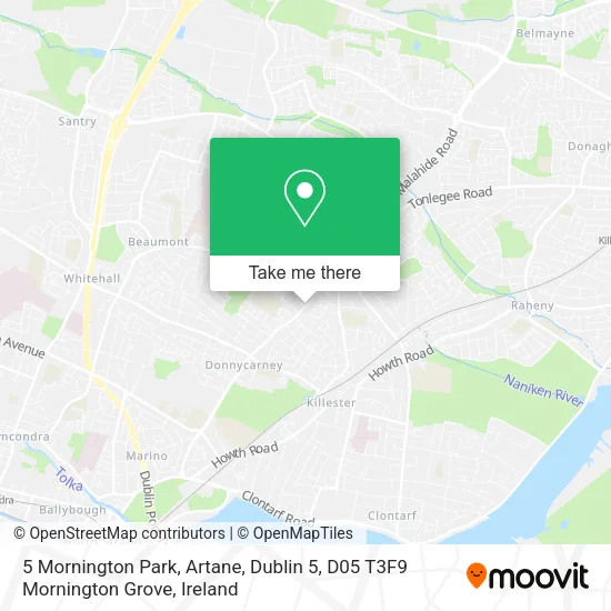 5 Mornington Park, Artane, Dublin 5, D05 T3F9 Mornington Grove plan