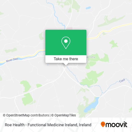 Roe Health - Functional Medicine Ireland map