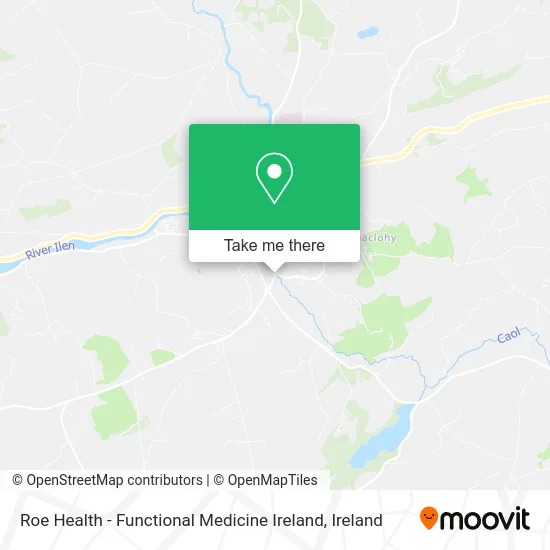 Roe Health - Functional Medicine Ireland map