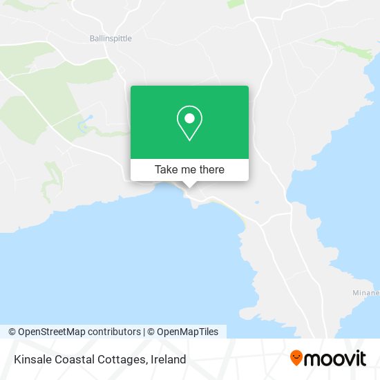 Kinsale Coastal Cottages map