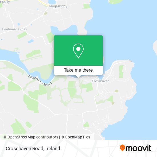 Crosshaven Road map