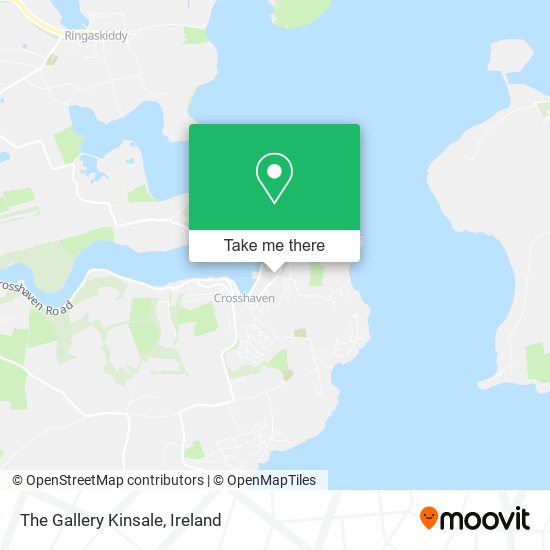 The Gallery Kinsale map