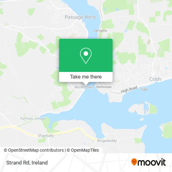 Strand Rd map