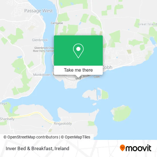 Inver Bed & Breakfast map