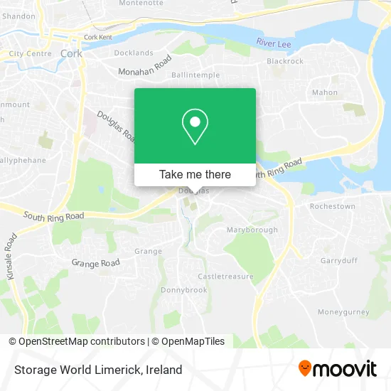 Storage World Limerick map