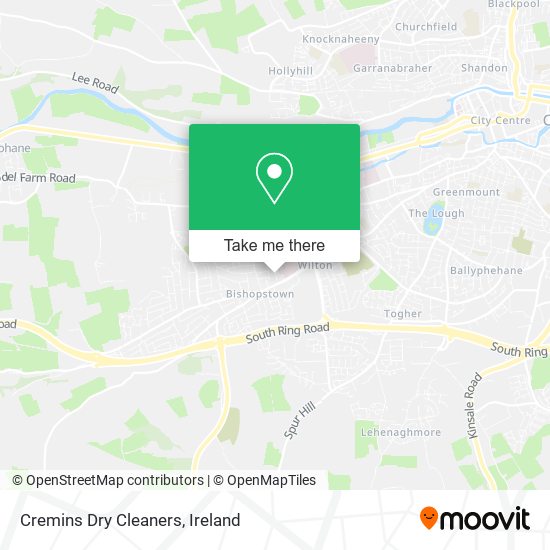Cremins Dry Cleaners map