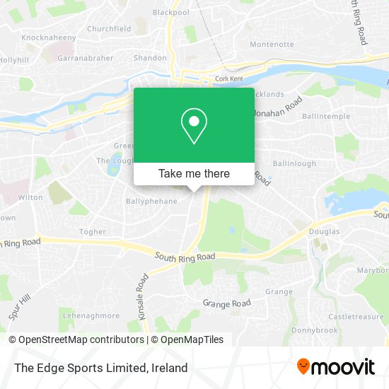 The Edge Sports Limited map