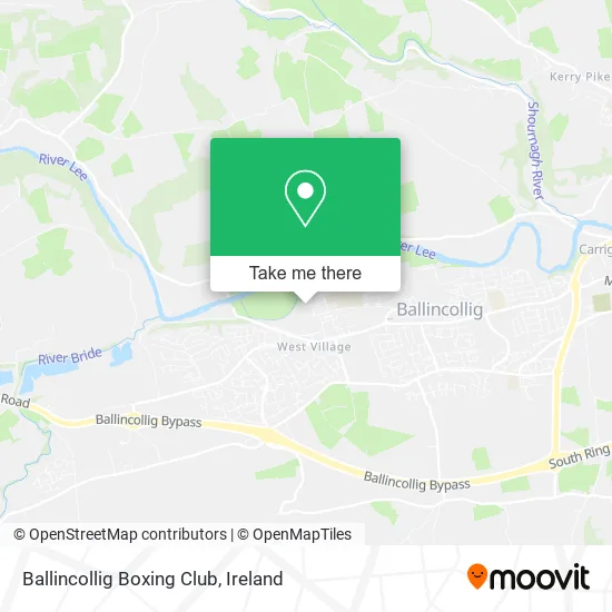 Ballincollig Boxing Club map