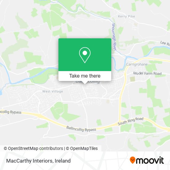 MacCarthy Interiors map