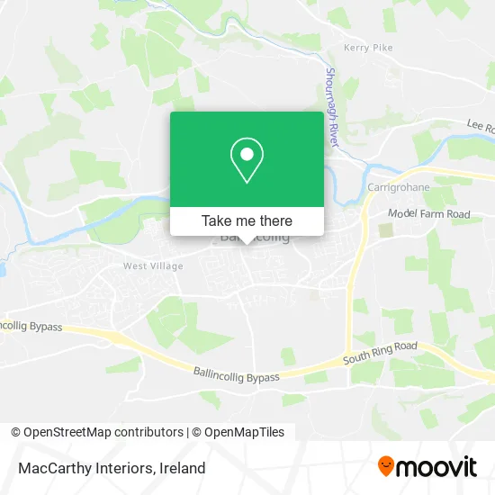 MacCarthy Interiors map