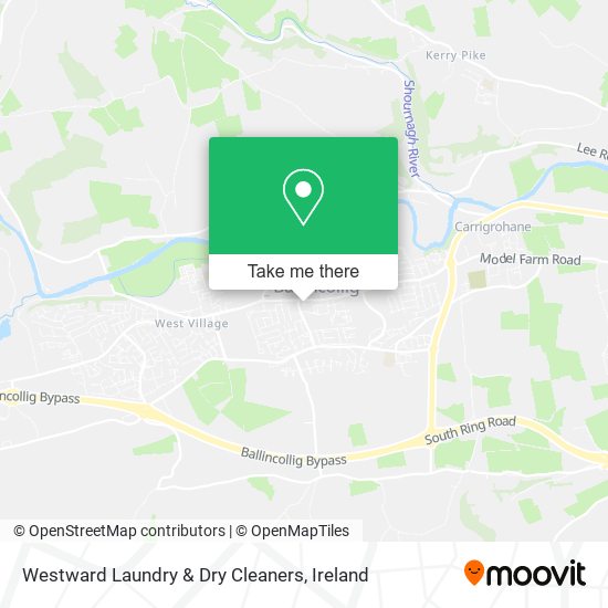 Westward Laundry & Dry Cleaners map