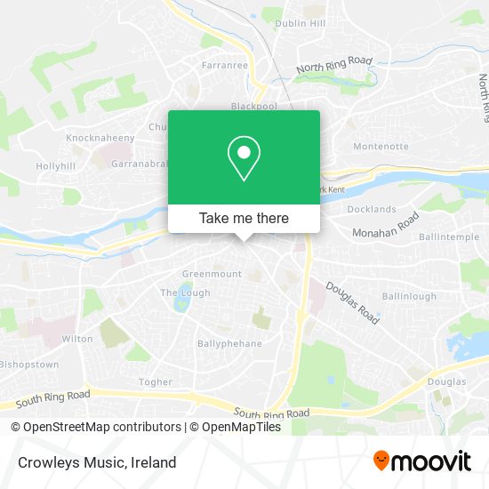 Crowleys Music map