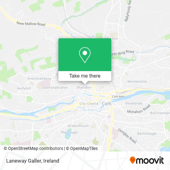 Laneway Galler map