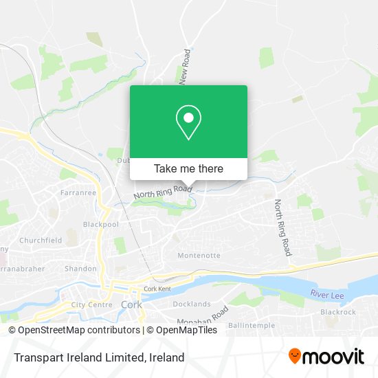 Transpart Ireland Limited map