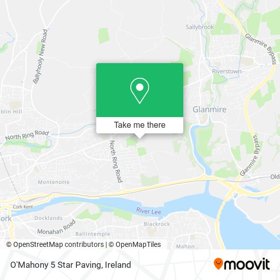 O'Mahony 5 Star Paving map