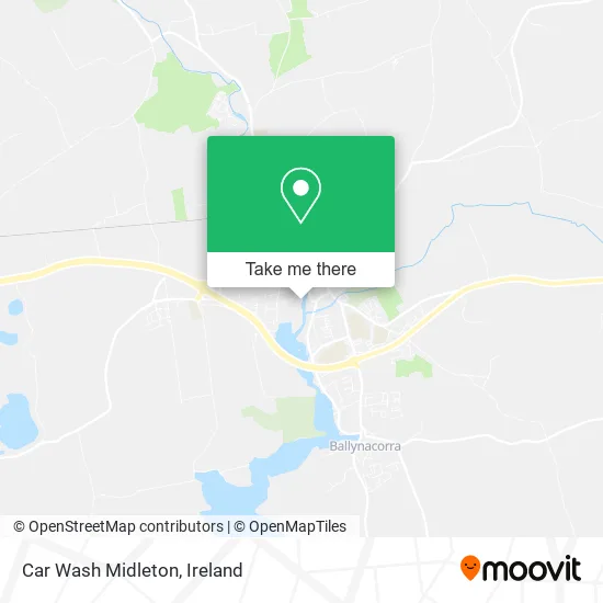 Car Wash Midleton map