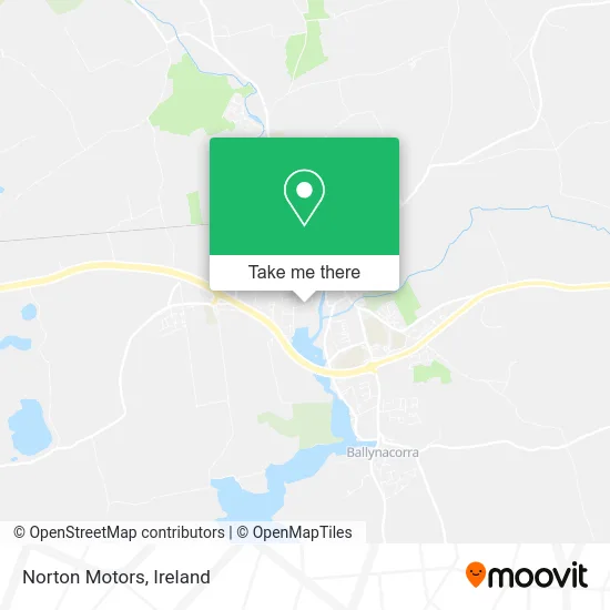 Norton Motors map