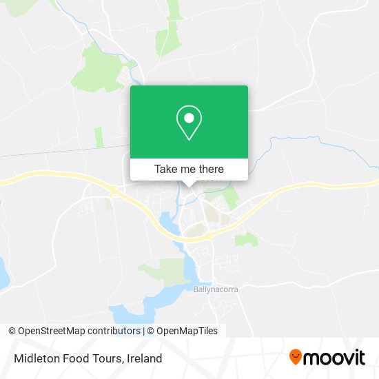 Midleton Food Tours map