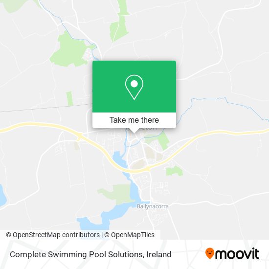Complete Swimming Pool Solutions map
