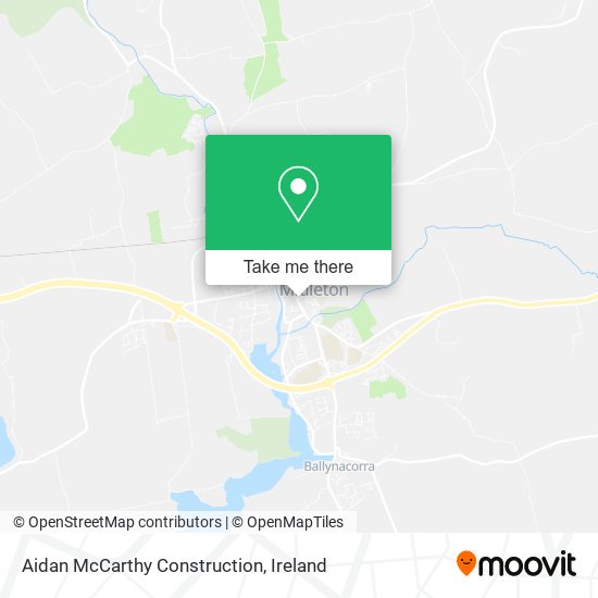 Aidan McCarthy Construction map