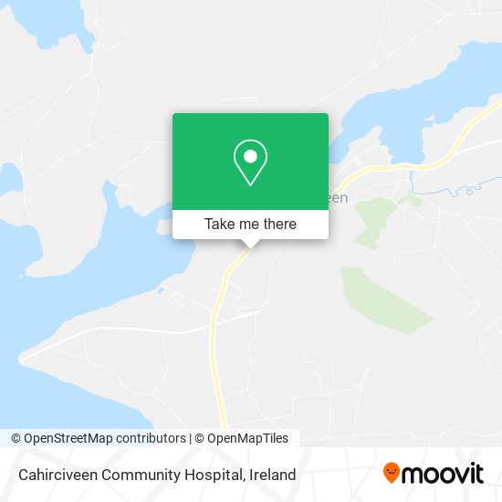 Cahirciveen Community Hospital map