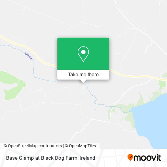 Base Glamp at Black Dog Farm map